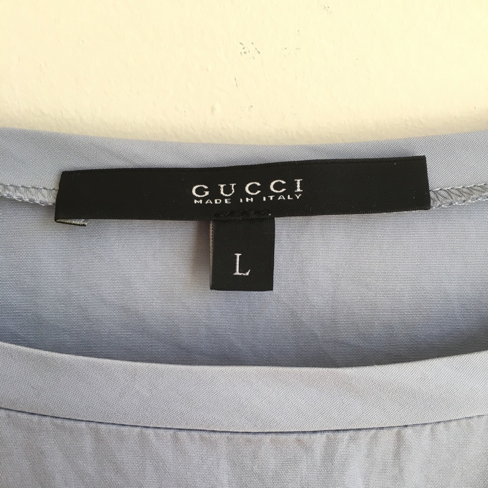 Gucci Horizontal Striped Long Sleeve T-Shirt - Picture 5 of 13